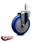 Service Caster Regency 460UCRTCSTR Replacement Caster REG-SCC-GR20S514-PPUB-BLUE-716138 - alternate 3